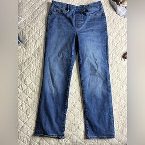 Good American Women’s Indigo Straight Jeans